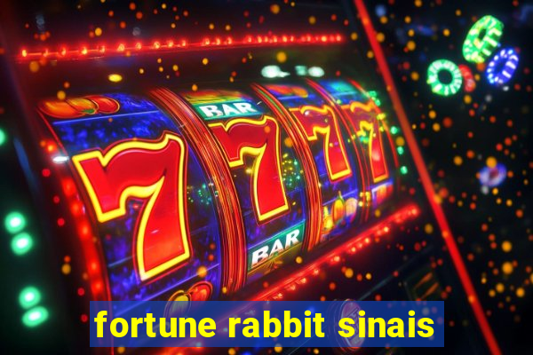 fortune rabbit sinais